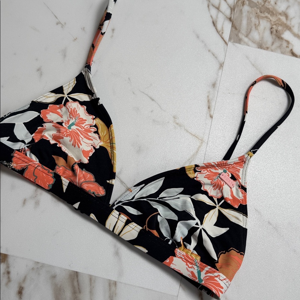 Roxy Beach Classics Fixed Triangle Bikini Top - A… - image 3